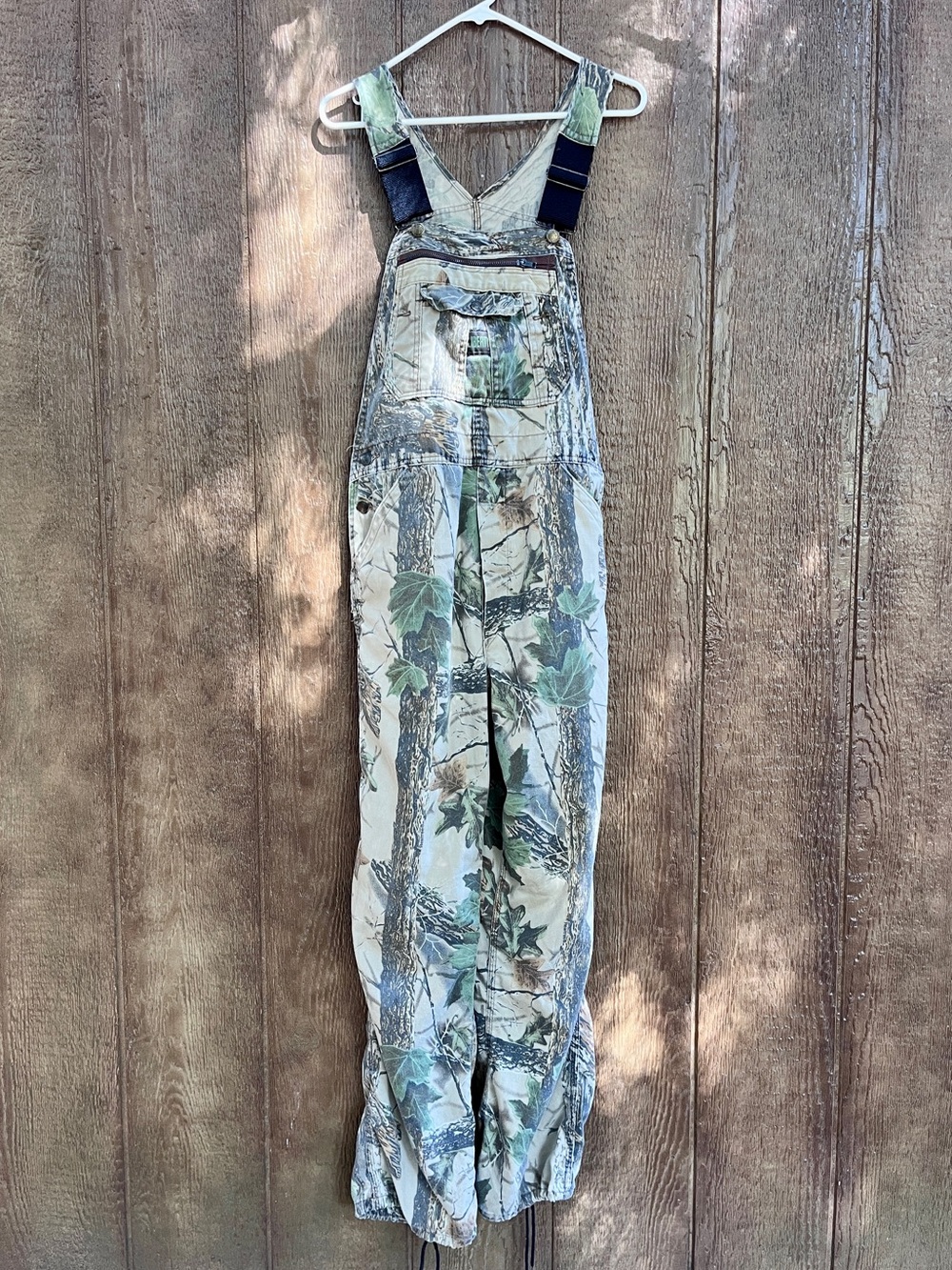 Vintage Liberty Camo Overalls, Size Small
